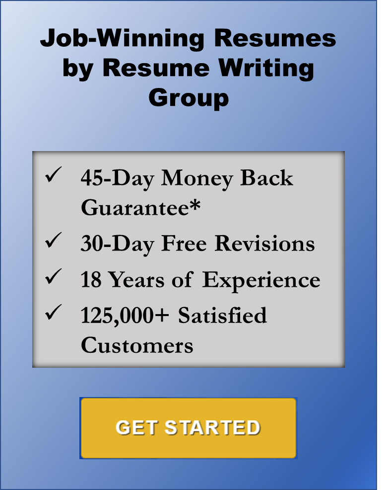 resume writers at resumewritinggroup.com (The Resume Writing Group, Inc.)